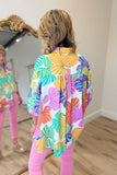Botanic Burst Oversized Blouse