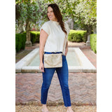 Caroline Hill Ariana Crossbody Champagne