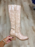 Mia Erick Distressed Boot Natural
