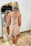 Cozumel Sporty Romper Dress Taupe