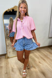 Easy Going Blouse Pink