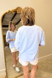Sporty Smart Top Light Blue