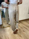 Slant Pocket Pants Taupe