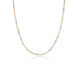 E Newton 15" Choker Hope Unwritten Gemstone Hot Mess SS25