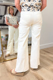 Dear John Fiona Wide Leg Jeans Cream