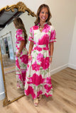 Azalea V Neck Maxi Dress