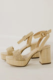 Snooze Raffia Heel