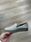 Toms Carolina Champagne Espadrille Metallic Suede
