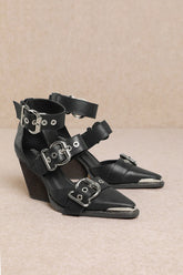 Hendrix Pointed Toe Shoe Black RESTOCK