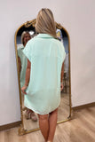 Everyday Chic Collared Dress Mint