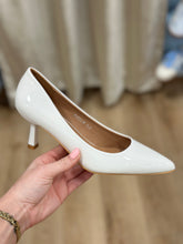 Caitlin Pointed Toe Pump White