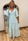 Flutter & Flow Maxi Dress Mint