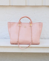 Caroline Hill Missy Tote Blush EC
