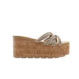 Volatile Solaris Wedge Sandal Gold