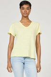 Dear John Vanya Tee Wax Yellow