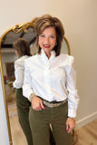 Another Love Angeline Blouse Off White