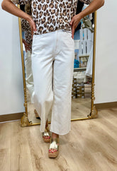 Hidden Nori High Waist Wide Pants Sea Salt