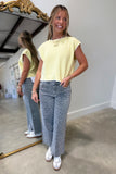 Vervet Wide Leg Jean Grey Leopard