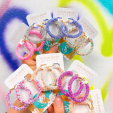 Taylor Shaye Glitter Hoops
