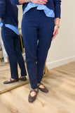 Multiples Pull On Pant Midnight