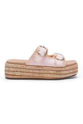 Heidi Platform Sandal Pink