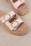 Heidi Platform Sandal Pink