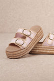 Heidi Platform Sandal Pink