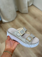 Ilse Jacobsen Adjustable Sandal Silver White