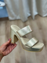 Matisse Gem Platform Sandal Gold