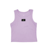 Lavender Lulu Mac Solid Tank Tops