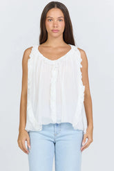 Dear John Renata Blouse White