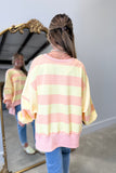 Soft Sunshine Stripe Pullover