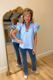 Dreamy Day Top Blue