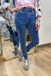 Charlie B Carine Skinny Jeans Medium Blue