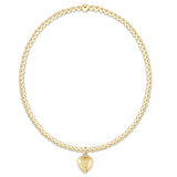 E Newton Classic Gold Love Plush Charm Bracelet