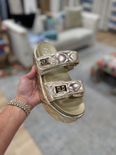 Vintage Havana Onya Wedge Sandal Gold