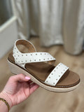 Corkys Chit Chat Sandal Ivory