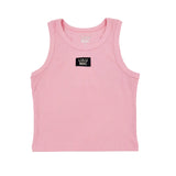 Light Pink Lulu Mac Solid Tank Tops
