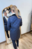 Charlie B Reversible Puffer Jacket Navy