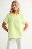 Joh Karissa Knit Top Lime