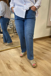 Multiples Ankle Jean Medium Indigo