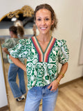 Teacher's Pet Picks Top Green