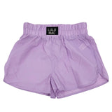 Lavender Lulu Mac Solid Shorts