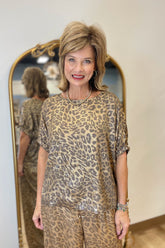 Golden Era Leopard Top