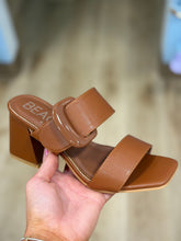 Matisse Sally Double Strap Sandal Cognac