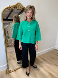 APNY Polo Pocket Sweater Emerald