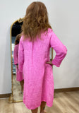 Tempo Paris Shirt Dress Fuchsia