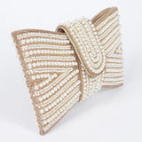 Bow Pearl Clutch