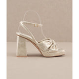 Oasis Zoey Gold Heel