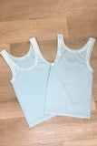 Vintage Reversible Tank Oasis Green